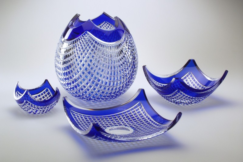 fotografie broušeného skla