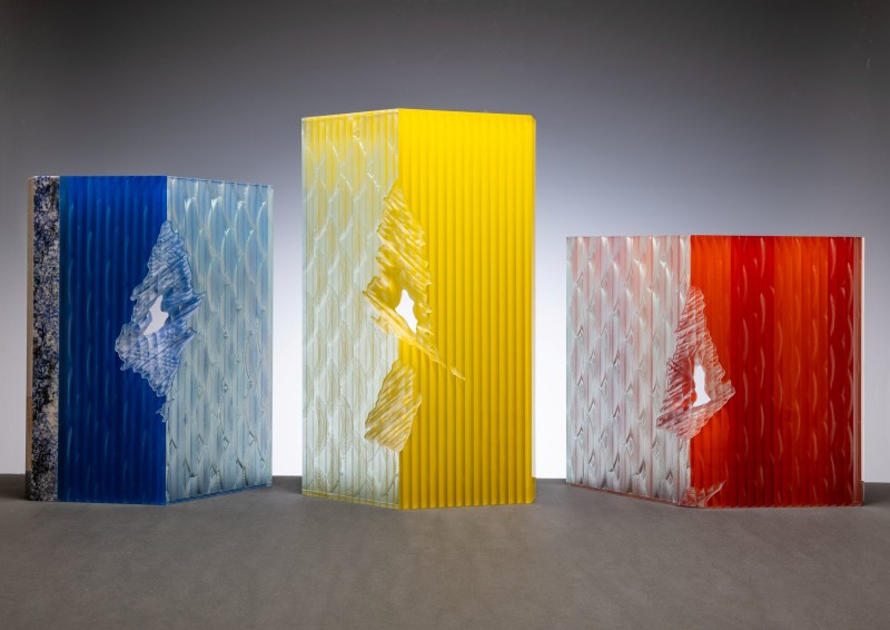 skleněná plastika wesley neal rasko fotografie