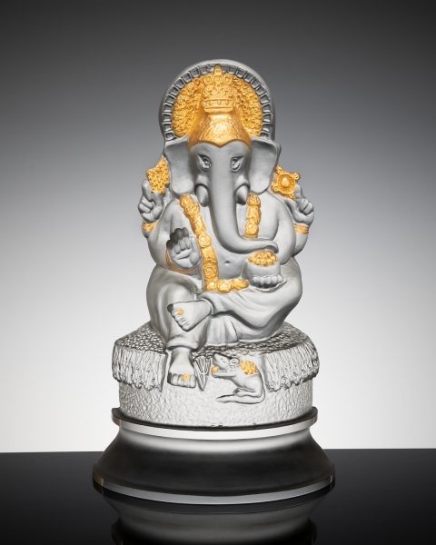 Fotografie skleněné tavené plastiky