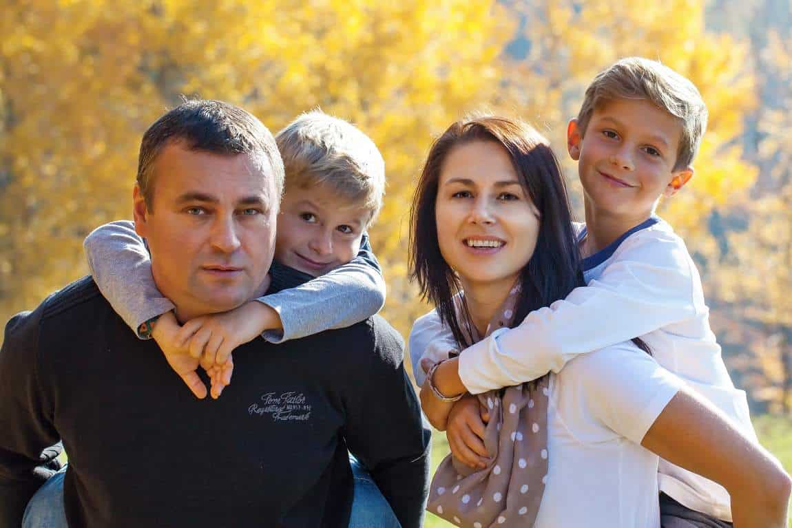 rodinné fotografování